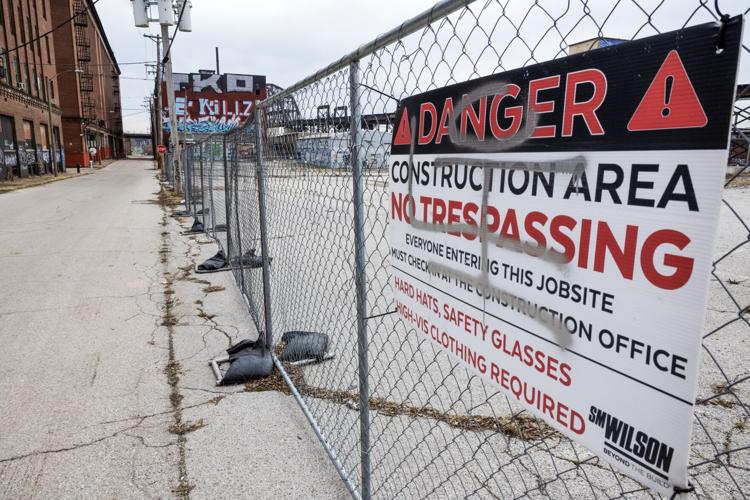St. Louis riverfront south of the Arch awaits redevelopment