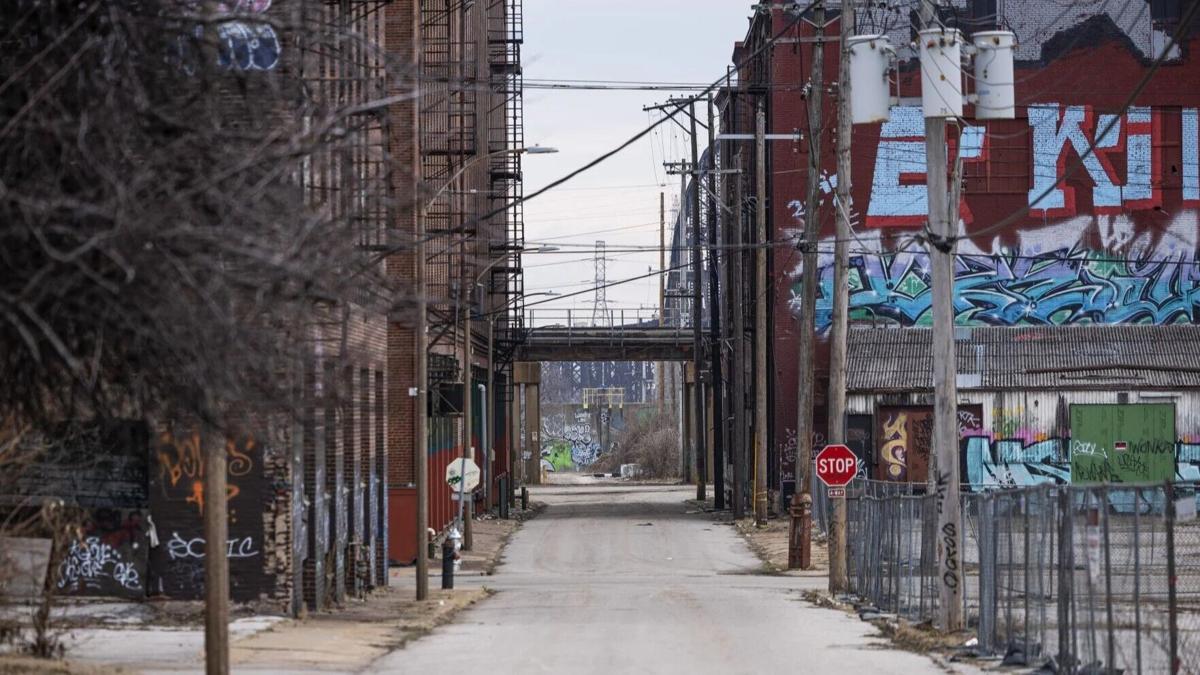 St. Louis riverfront south of the Arch awaits redevelopment