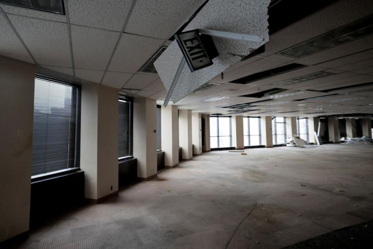 A rare look inside the vacant AT&T tower in downtown St. Louis
