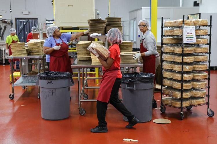Dogtown Pizza’s production facility in St. Louis