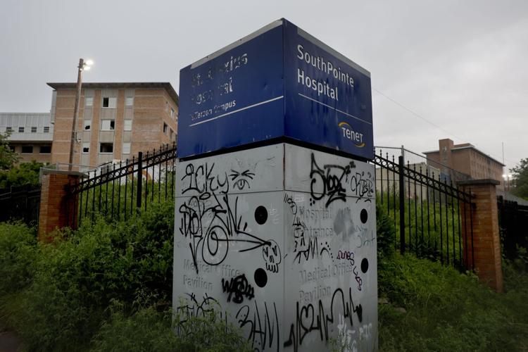 Vacant buildings on South City hospital campus