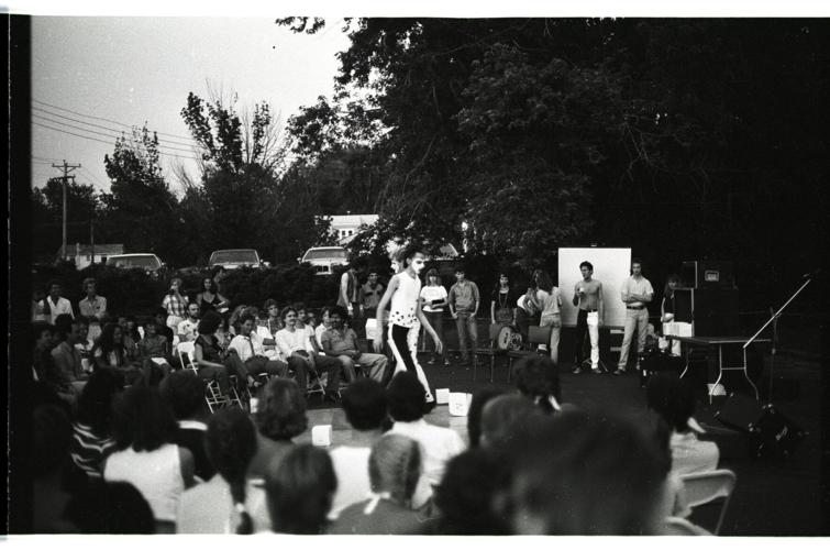 Punk rock fashion show