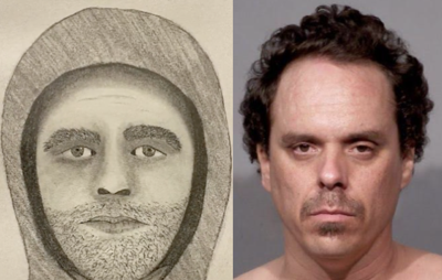 Collinsville rape suspect sketch, man charged